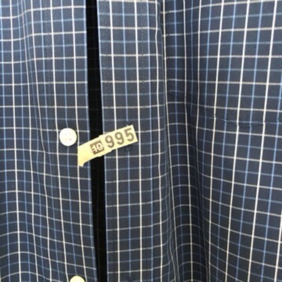 EDDIE BAUER Men's Wrinkle-Free EUC Relaxed Fit Shirt XL - Picture 6 of 10